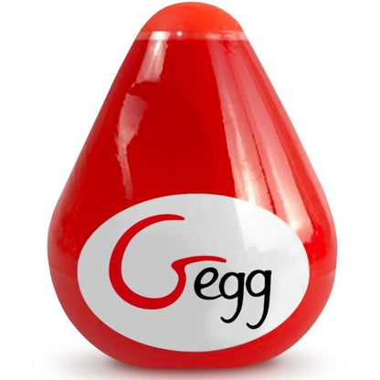 G - VIBE - REUSABLE TEXTURED MASTURBATOR EGG RED - Kink&Play
