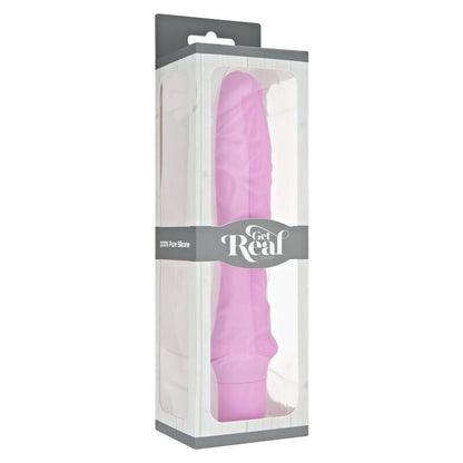 GET REAL - CLASSIC LARGE PINK VIBRATOR - Kink&Play