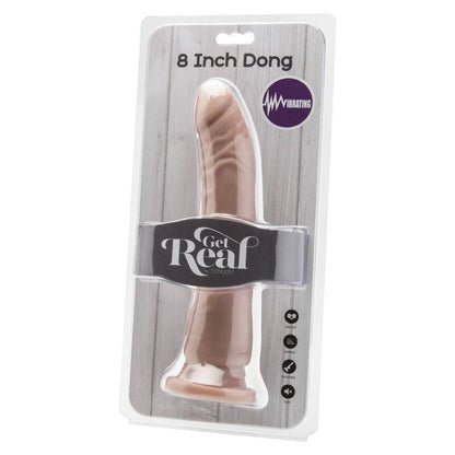 GET REAL - DONG 20,5 CM VIBRATING SKIN - Kink&Play