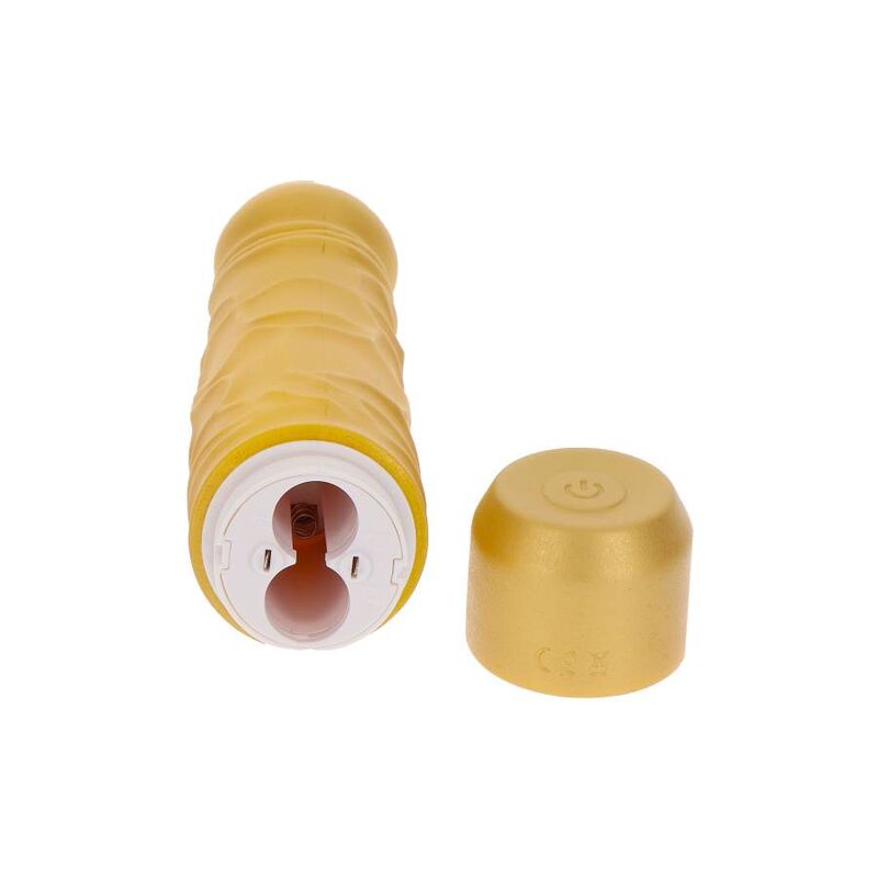 GET REAL - GOLD DICKER ORIGINAL VIBRATOR GOLD - Kink&Play