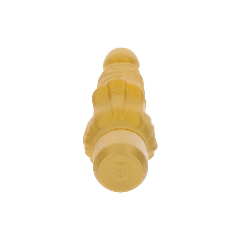 GET REAL - GOLD DICKER STIM VIBRATOR GOLD - Kink&Play