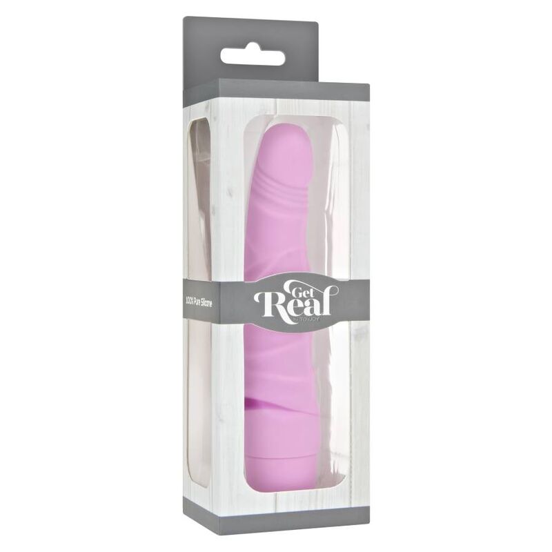GET REAL - MINI CLASSIC SLIM VIBRATOR PINK - Kink&Play