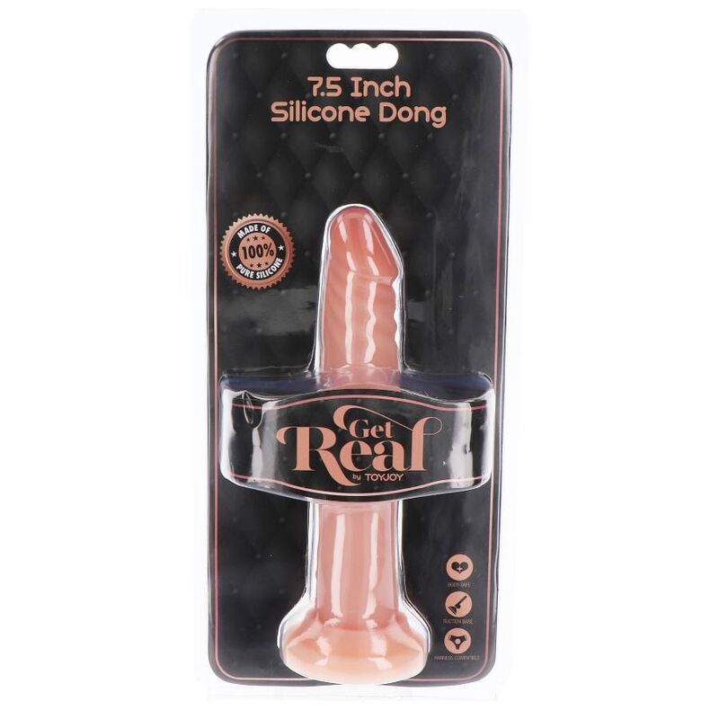 GET REAL - SILICONE DONG 19 CM SKIN - Kink&Play