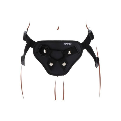 GET REAL - STRAP - ON DELUXE HARNESS BLACK - Kink&Play