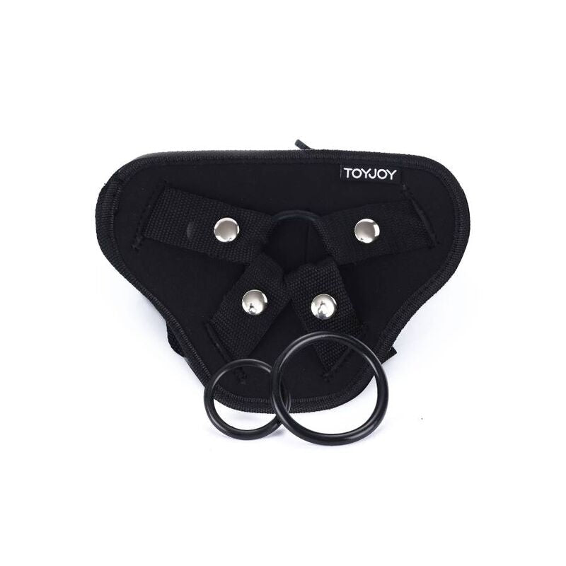 GET REAL - STRAP - ON DELUXE HARNESS BLACK - Kink&Play