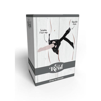 GET REAL - STRAP - ON HARNESS BLACK - Kink&Play