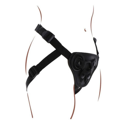 GET REAL - STRAP - ON HARNESS BLACK - Kink&Play