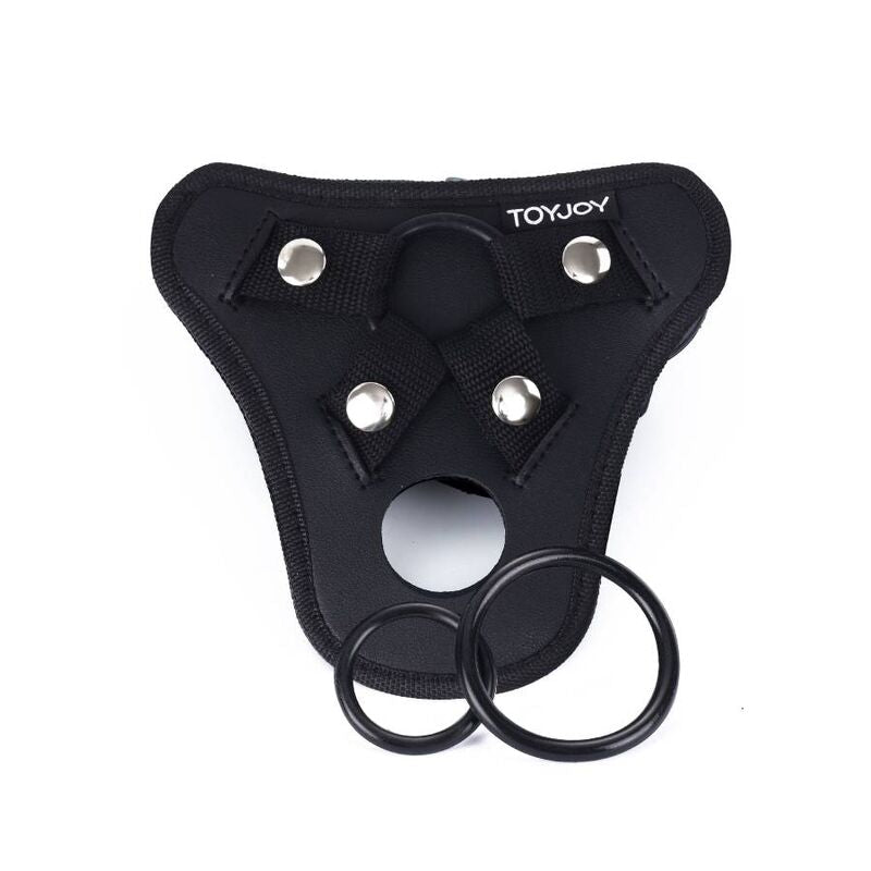 GET REAL - STRAP - ON PLEASURE HARNESS BLACK - Kink&Play