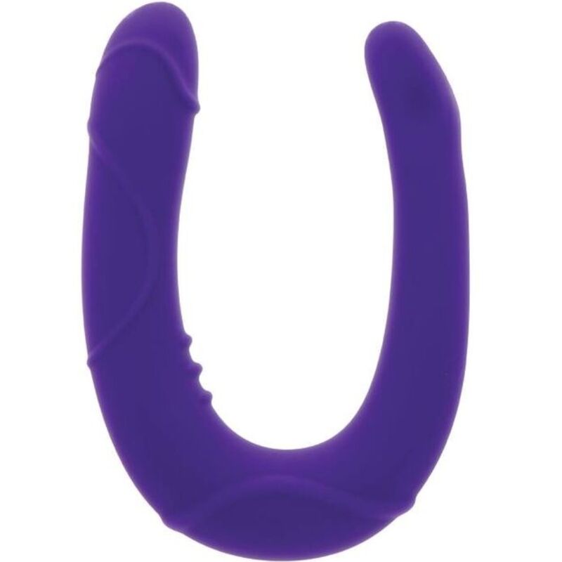 GET REAL - VOGUE MINI DOUBLE DONG PURPLE - Kink&Play