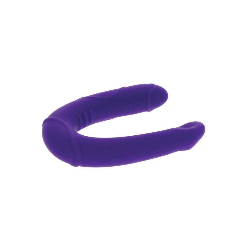 GET REAL - VOGUE MINI DOUBLE DONG PURPLE - Kink&Play