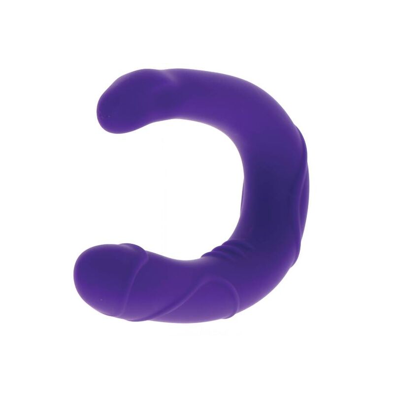 GET REAL - VOGUE MINI DOUBLE DONG PURPLE - Kink&Play