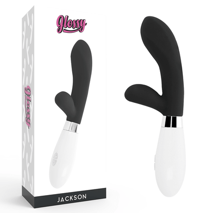 GLOSSY - JACKSON RABBIT BLACK - Kink&Play