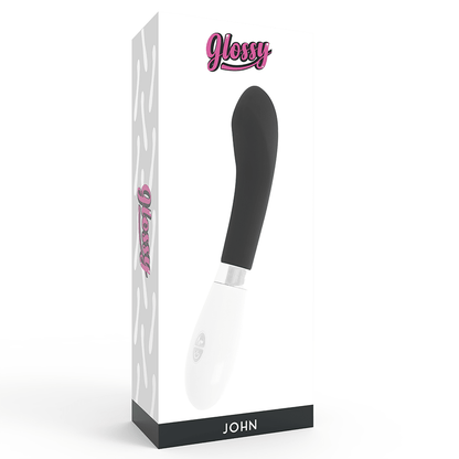 GLOSSY - JOHN VIBRATOR BLACK - Kink&Play