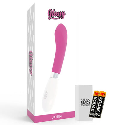 GLOSSY - JOHN VIBRATOR PINK - Kink&Play