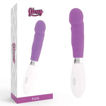 GLOSSY - PAUL VIBRATOR PURPLE - Kink&Play