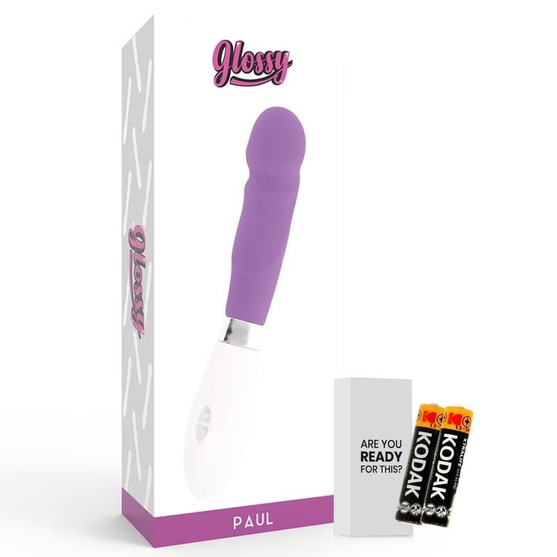 GLOSSY - PAUL VIBRATOR PURPLE - Kink&Play