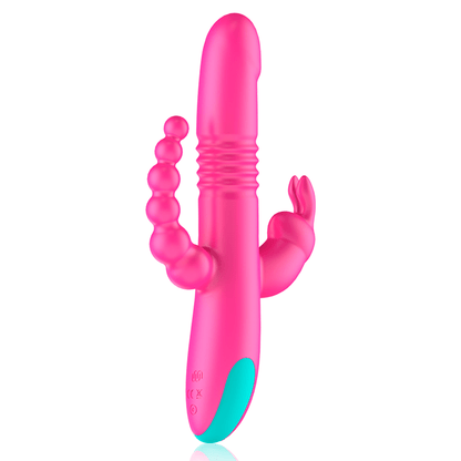 HAPPY LOKY - DONALD TRIPLE STIMULATION: ANAL, G - SPOT & CLITORAL WATCHME WIRELESS TECHNOLOGY COMPATIBLE - Kink&Play