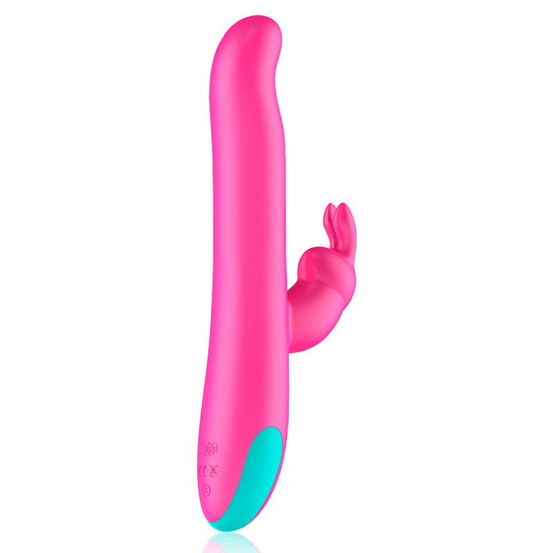 HAPPY LOKY - PLUTO RABBIT VIBRATOR & ROTATOR WATCHME WIRELESS TECHNOLOGY COMPATIBLE - Kink&Play