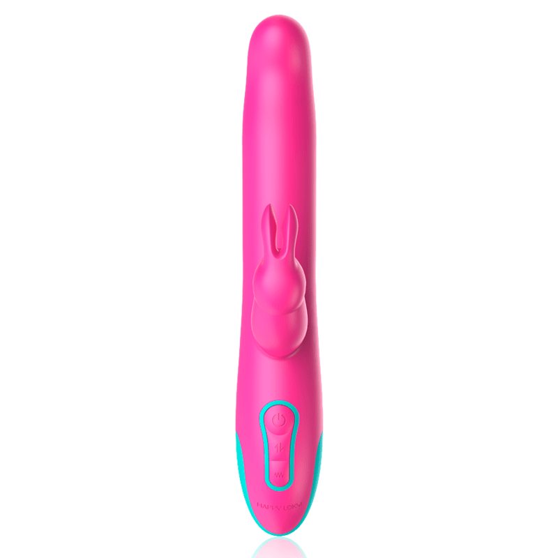 HAPPY LOKY - PLUTO RABBIT VIBRATOR & ROTATOR WATCHME WIRELESS TECHNOLOGY COMPATIBLE - Kink&Play