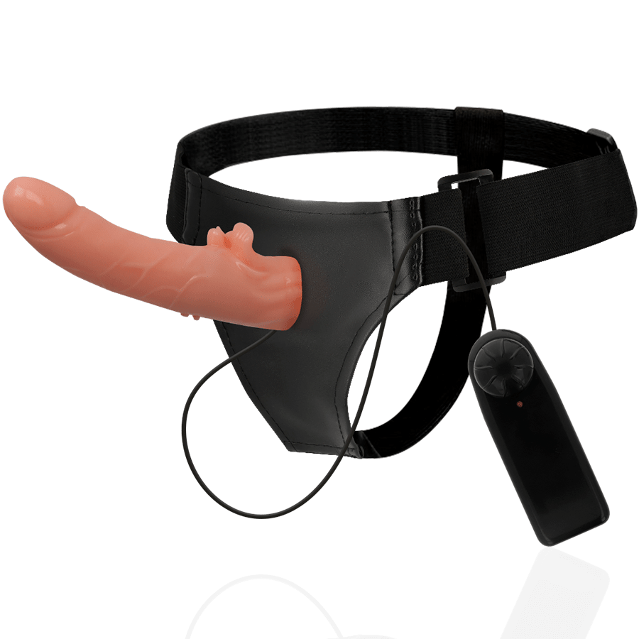 HARNESS ATTRACTION - RNES VIBRATOR HECTOR 20 CM - O - 3.5 CM - Kink&Play