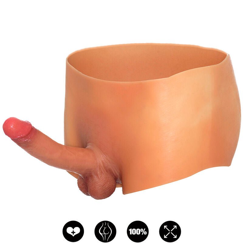 HIDDEN DESIRE - ALTER EGO BOXERSHOT WITH PENIS 18 CM SIZE S/M - Kink&Play