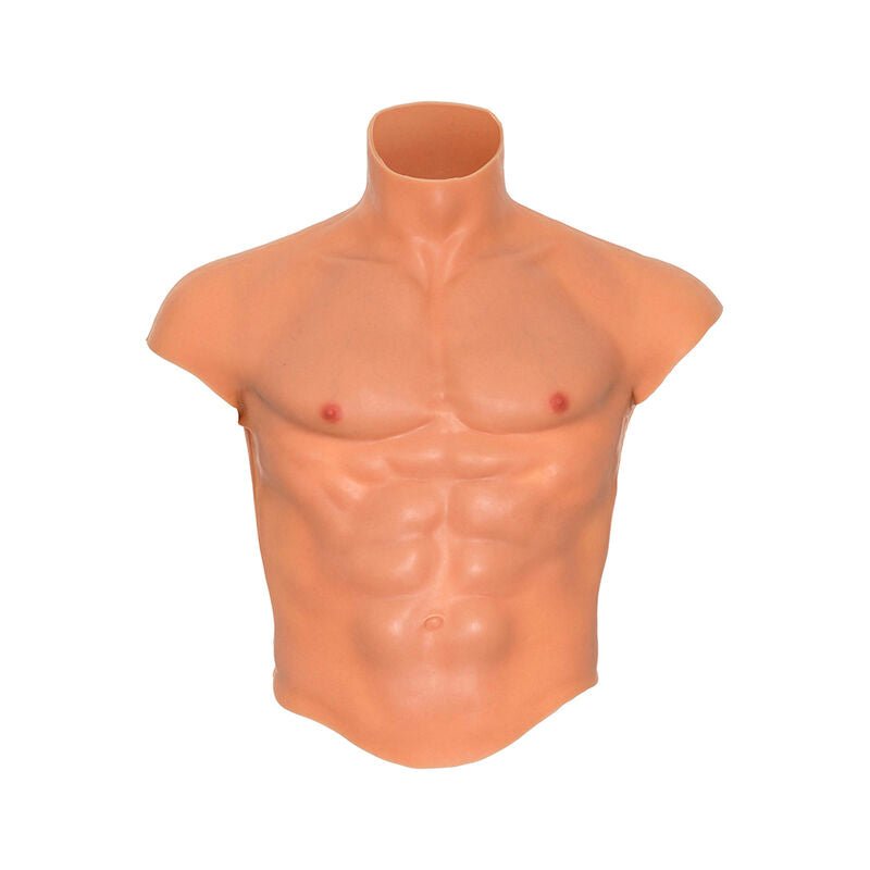 HIDDEN DESIRE - ALTER EGO SILICONE MALE TORSO SHIRT WITH ABS FLESH - Kink&Play