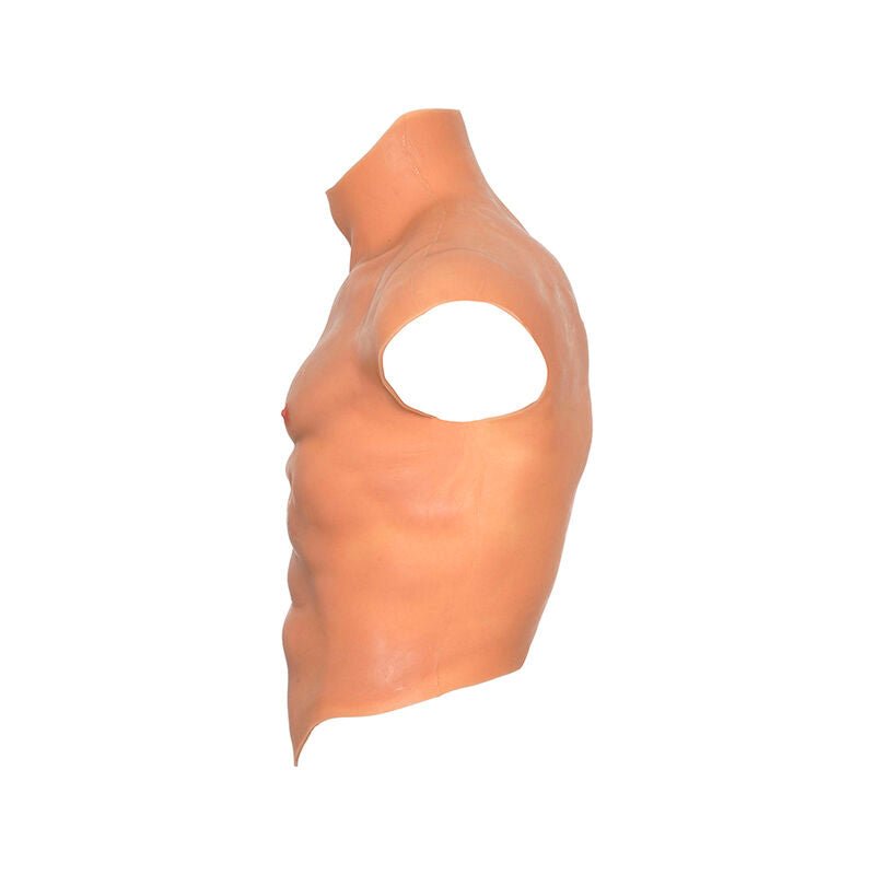 HIDDEN DESIRE - ALTER EGO SILICONE MALE TORSO SHIRT WITH ABS FLESH - Kink&Play