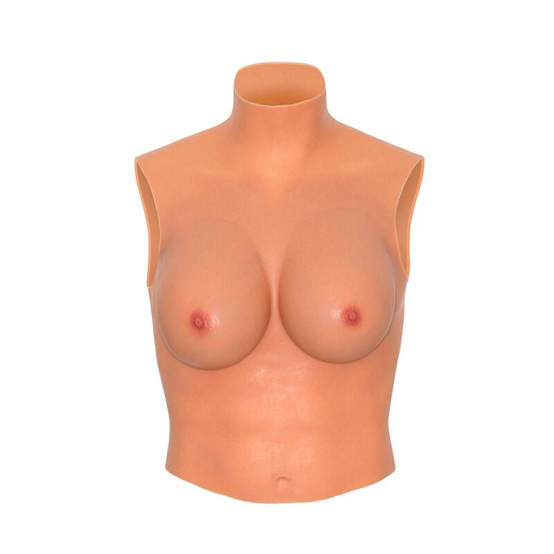 HIDDEN DESIRE - ALTER EGO WEARABLE BREAST SHIRT E - CUP FLESH - Kink&Play