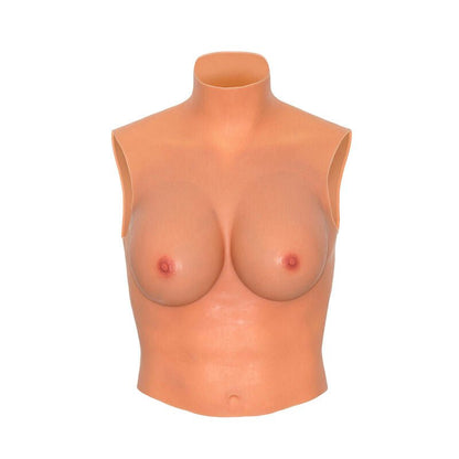 HIDDEN DESIRE - ALTER EGO WEARABLE BREAST SHIRT E - CUP FLESH - Kink&Play