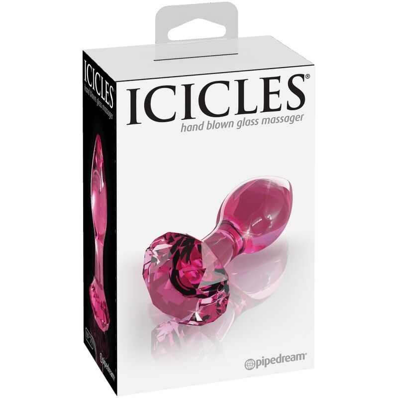 ICICLES - N. 79 GLASS ANAL PLUG - Kink&Play