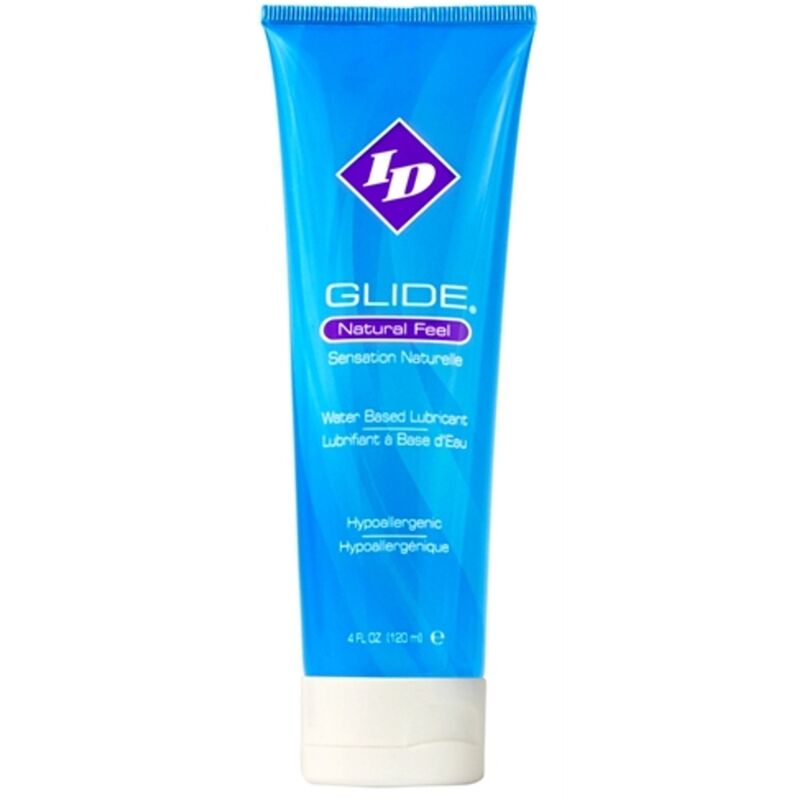ID GLIDE - WATER BASED LUBRICANT ULTRA LONG LASTING TRAVEL TUBE 120 ML - Kink&Play