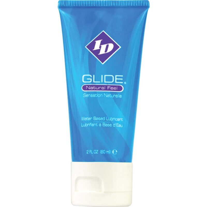 ID GLIDE - WATER BASED LUBRICANT ULTRA LONG LASTING TRAVEL TUBE 60 ML - Kink&Play