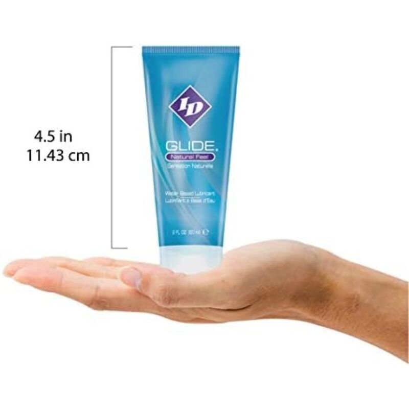 ID GLIDE - WATER BASED LUBRICANT ULTRA LONG LASTING TRAVEL TUBE 60 ML - Kink&Play