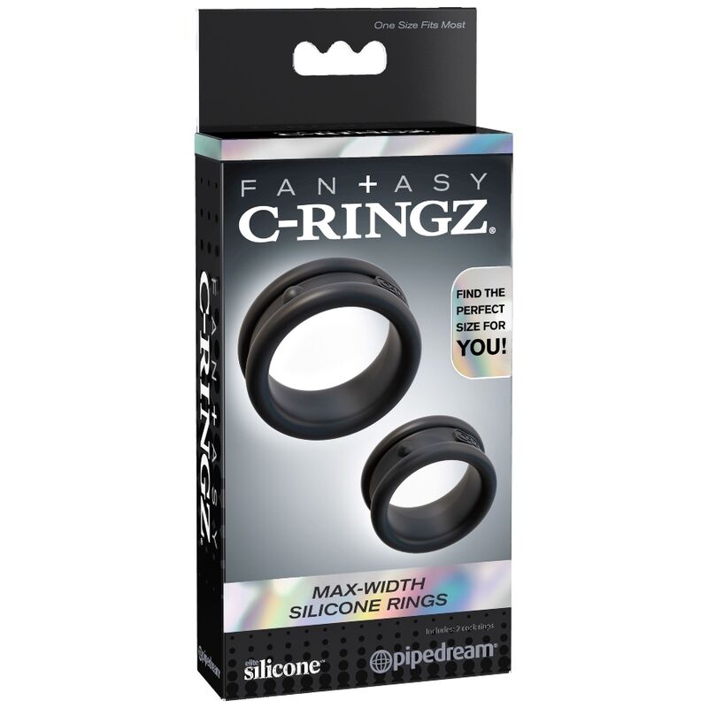 FANTASY C-RINGZ – MAX/WIDHT SILIKONRINGAR