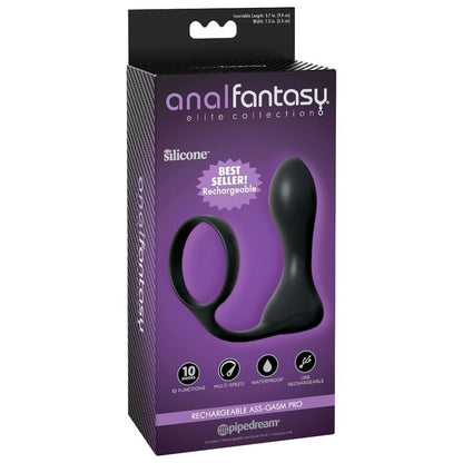 ANAL FANTASY ELITE COLLECTION - RECHARGEABLE ASS-GASM PRO - Kink&Play