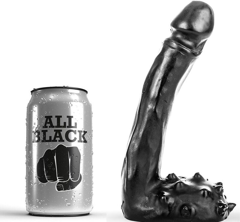 ALL BLACK - DILDO REALISTIC 19 CM - Kink&Play