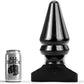 ALL BLACK - ANALPLUGG 28,5 CM