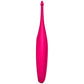 SATISFYER - VIBRATOR MED SNURRA ROSA