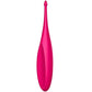 SATISFYER - VIBRATOR MED SNURRA ROSA