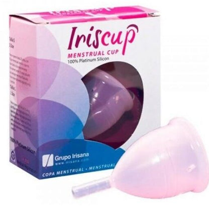 IRISCUP - SMALL PINK MONTH CUP A + FREE STERILIZER BAG - Kink&Play