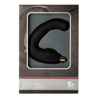 ROCKS-OFF - RUDE-BOY MALE G-SPOT MASSAGER 7 V BLACK - Kink&Play