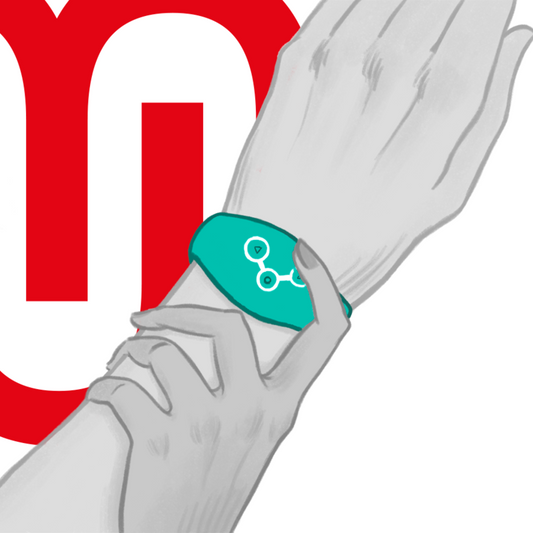 WATCHME - TRÅDLÖS TEKNIKKLOCKA AQUAMARINE