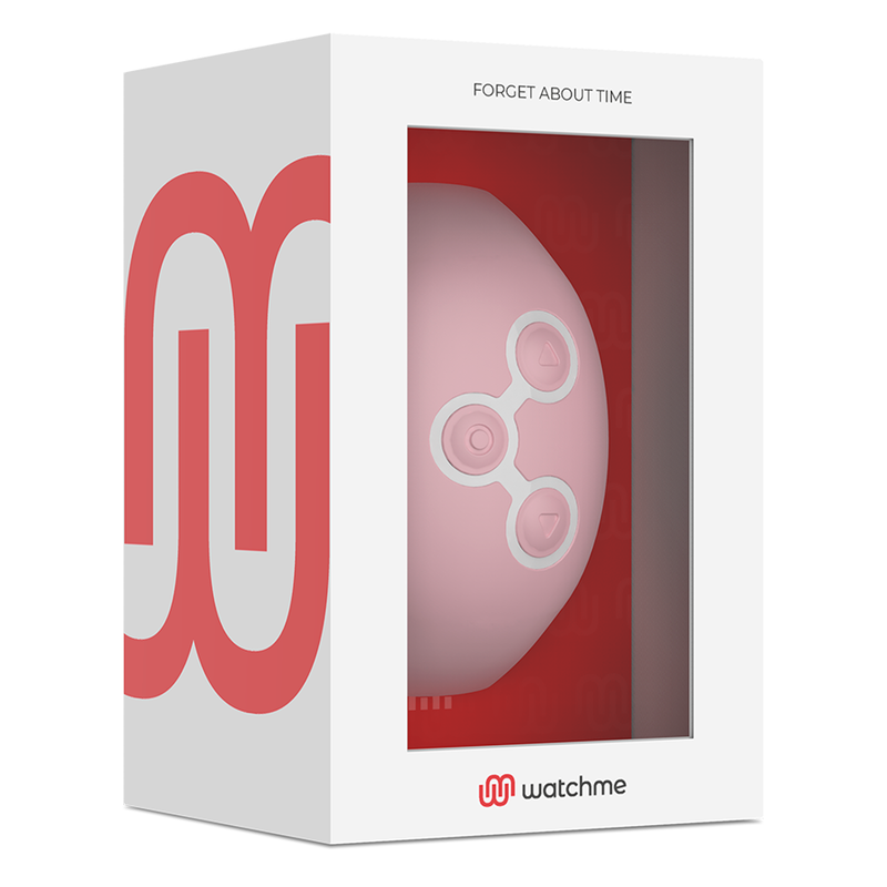 WATCHME - TRÅDLÖS TEKNIKKLOCKA MJUK ROSA