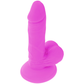 DIVERSIA - FLEXIBLE VIBRATING DILDO PURPLE 17 CM -O- 3.3 CM