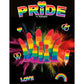 PRIDE - HBTQ-FLAGGKONTAKTER TWINK 8,5 CM