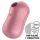 SATISFYER - COTTON CANDY LUFTPULSSTIMULATOR &amp; VIBRATOR LILA