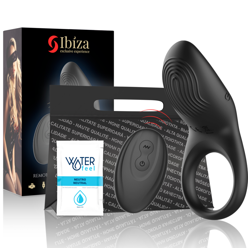 IBIZA – VIBRERANDE RING MED FJÄRRKONTROLL FÖR FULL KONTAKT