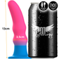 MYTOLOGI - KUNO UTOPIA DILDO S - VIBRATOR WATCHME TRÅDLÖS TEKNIK KOMPATIBEL