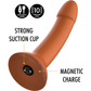MYTOLOGI - RUNE ROYAL DILDO M - VIBRATOR WATCHME TRÅDLÖS TEKNIK KOMPATIBEL