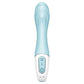 SATISFYER - LUFTPUMPVIBRATOR 5+ UPPBLÅSBARA G-PUNKTSVIBRATOR APP BLÅ